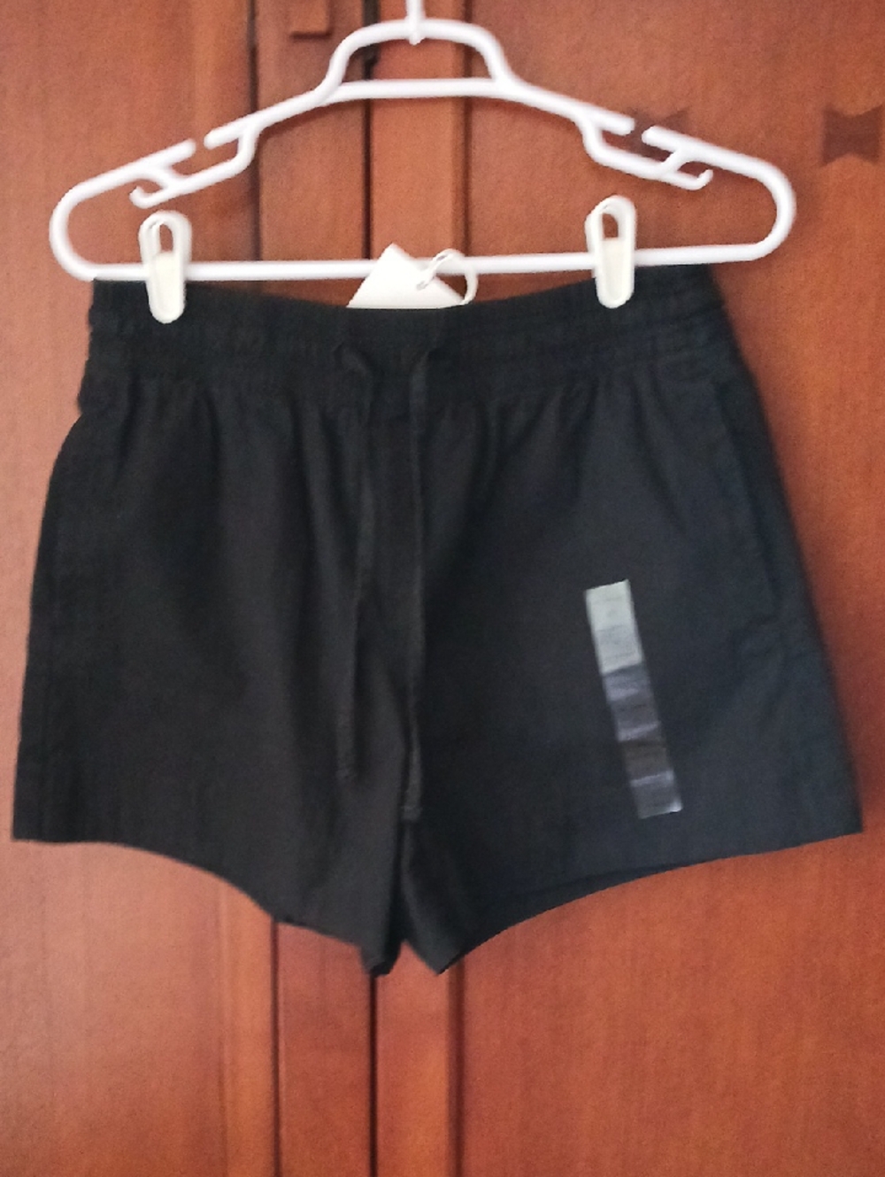 NWT- Free Assembly Black Elastic Waist Casual Shorts
